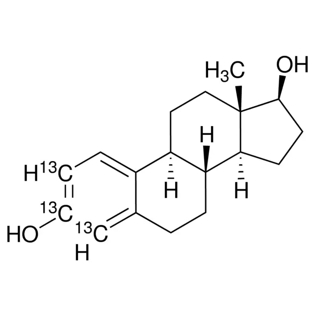 17β-Estradiol-2,3,4-13C3