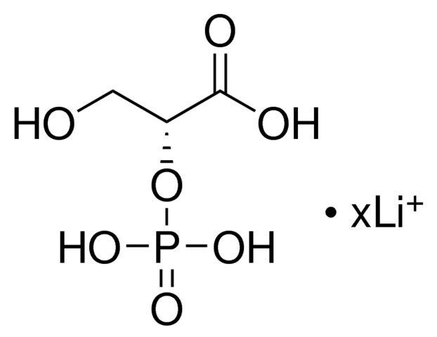 D-2-Phosphoglyceric acid lithium salt