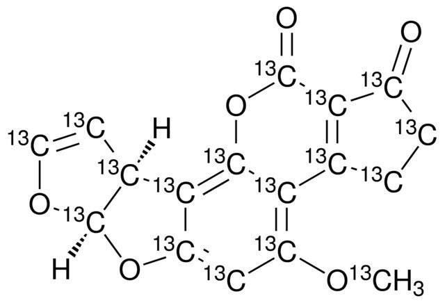 Aflatoxin B1-13C17 solution