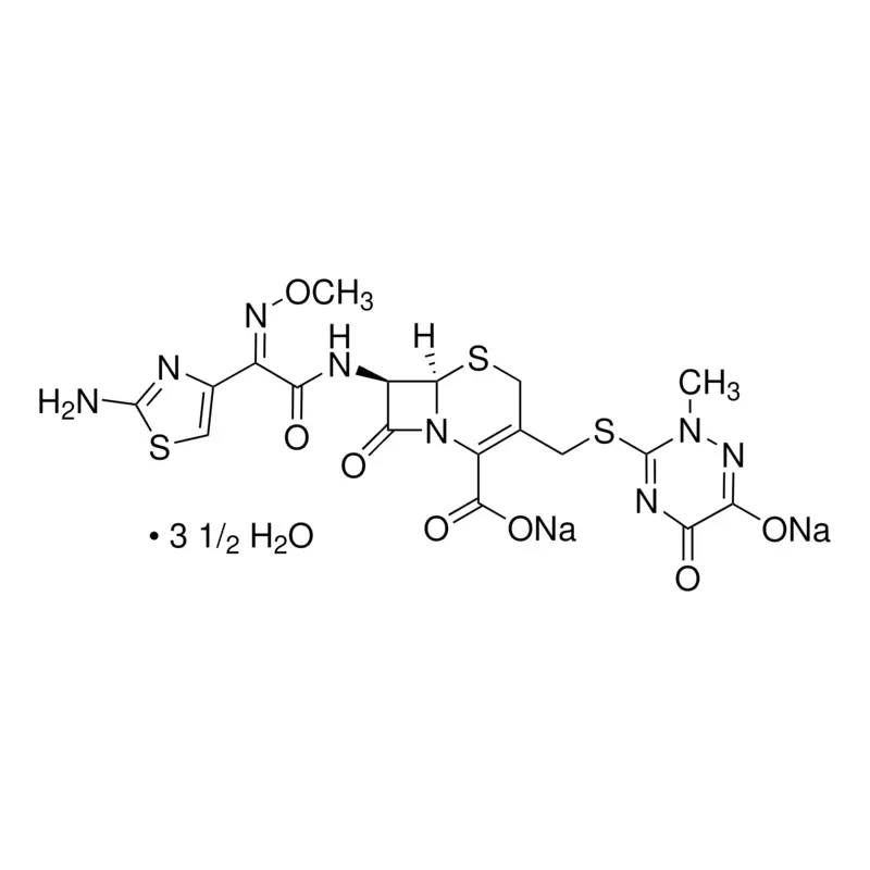 Ceftriaxone disodium salt hemi(heptahydrate)