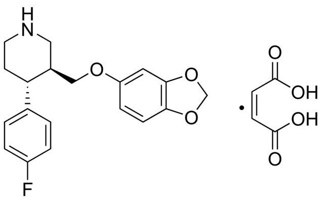 Paroxetine maleate solution
