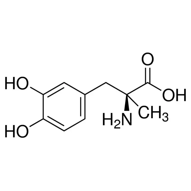 (−)-3-(3,4-Dihydroxyphenyl)-2-methyl-L-alanine sesquihydrate
