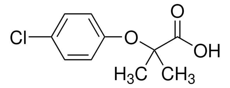 2-(p-Chlorophenoxy)-2-methylpropionic acid