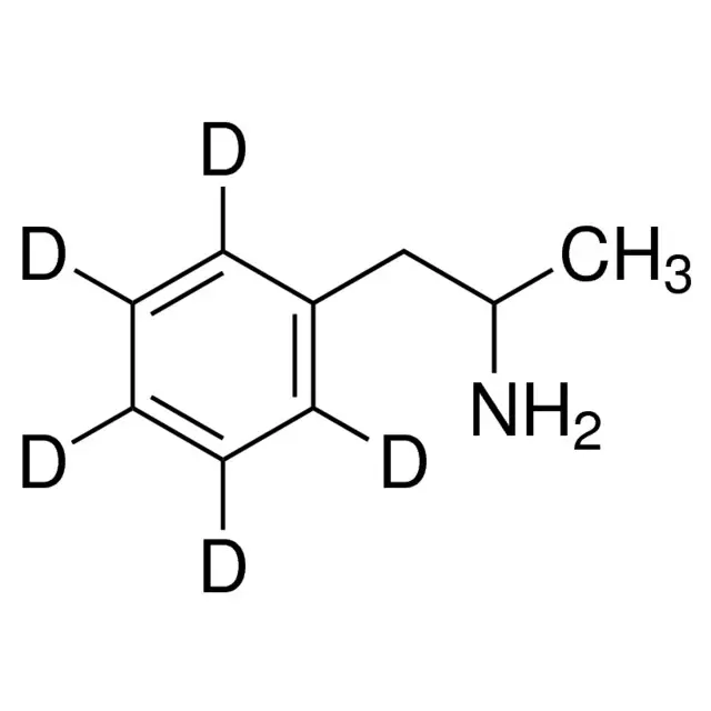 (±)-Amphetamine-d5 (deuterium label on ring) solution