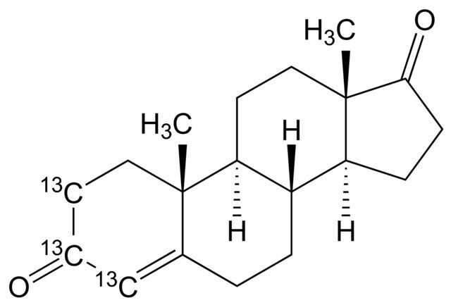 Androstene-3,17-dione-2,3,4-13C3 solution