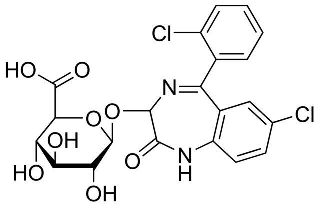 Lorazepam glucuronide solution