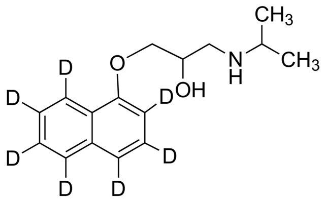 (±)-Propranolol-D7 (ring-D7) solution