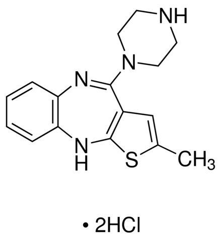Desmethylolanzapine dihydrochloride solution