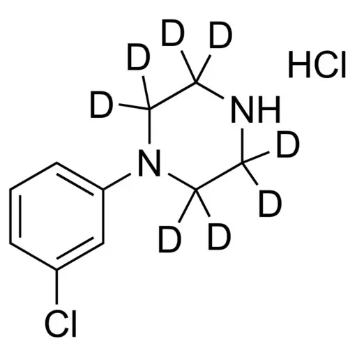 1-(3-Chlorophenyl)piperazine-d8 hydrochloride solution
