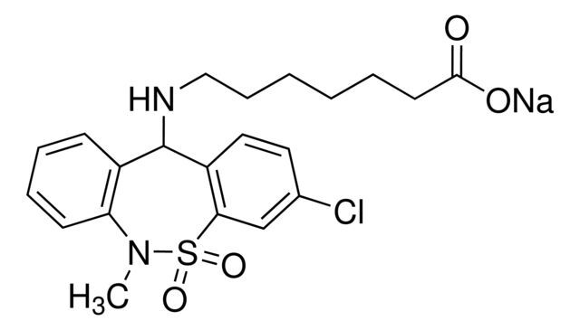 Tianeptine sodium salt solution