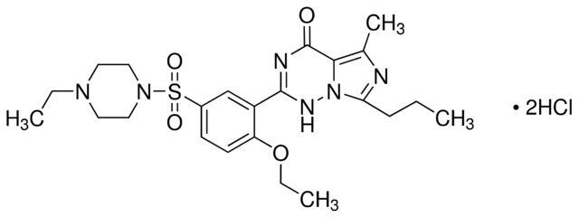 Vardenafil dihydrochloride solution