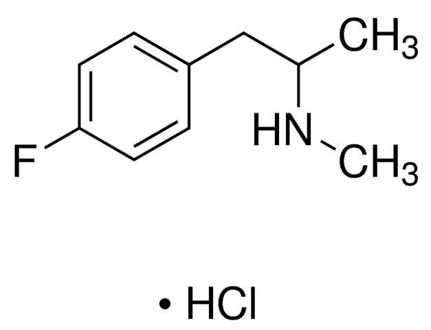 (±)-4-Fluoromethamphetamine hydrochloride solution