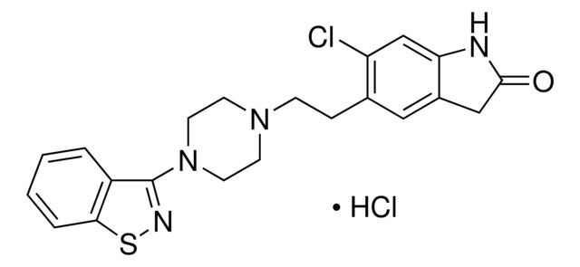 Ziprasidone hydrochloride solution