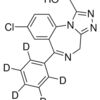 alpha-Hydroxyalprazolam-d5 solution