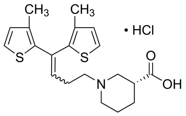 Tiagabine hydrochloride solution