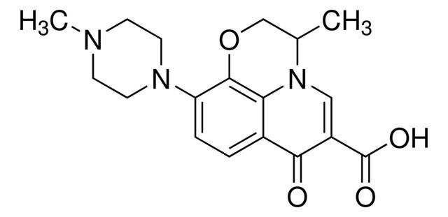 (3RS)-3-Methyl-10-(4-methylpiperazin-1-yl)-7-oxo-2,3-dihydro-7H-pyrido[1,2,3-de]-1,4-benzoxazine-6-carboxylic acid