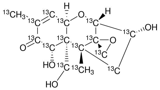 Deoxynivalenol-13C15 solution