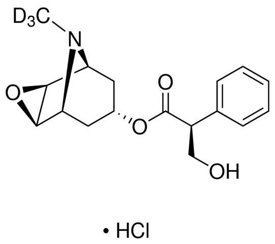 (-)-Scopolamine-D3 hydrochloride solution