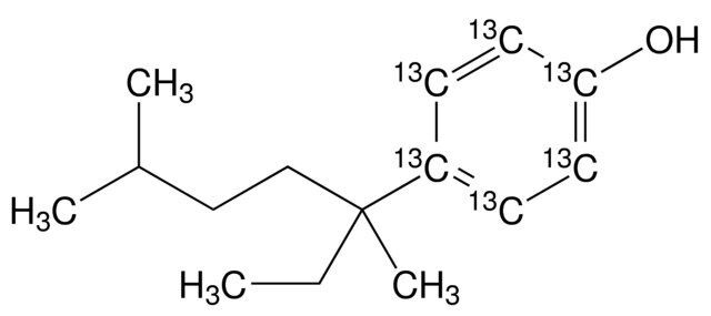 4-(3,6-Dimethyl-3-heptyl)phenol-ring-13C6 solution