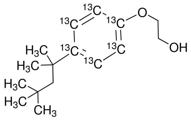 4-tert-Octylphenol-monoethoxylate-ring-13C6 solution