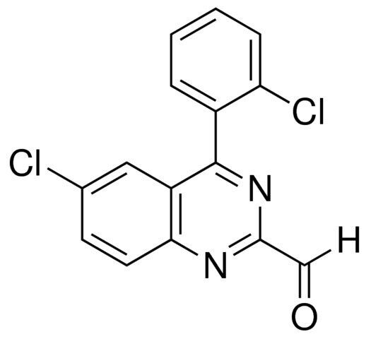 6-Chloro-4-(2-chlorophenyl)quinazoline-2-carboxaldehyde