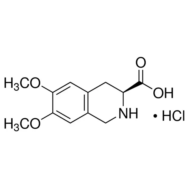 (S)-(−)-6,7-Dimethoxy-1,2,3,4-tetrahydroisoquinoline-3-carboxylic acid hydrochloride