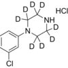 1-(3-Chlorophenyl)piperazine-d8 hydrochloride solution