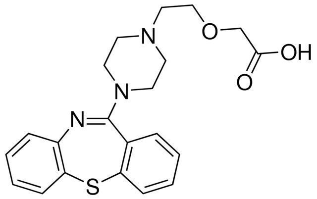 Quetiapine carboxylic acid solution