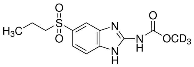 Albendazole sulfone-(methyl-d3)