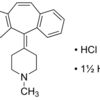 Cyproheptadine hydrochloride sesquihydrate