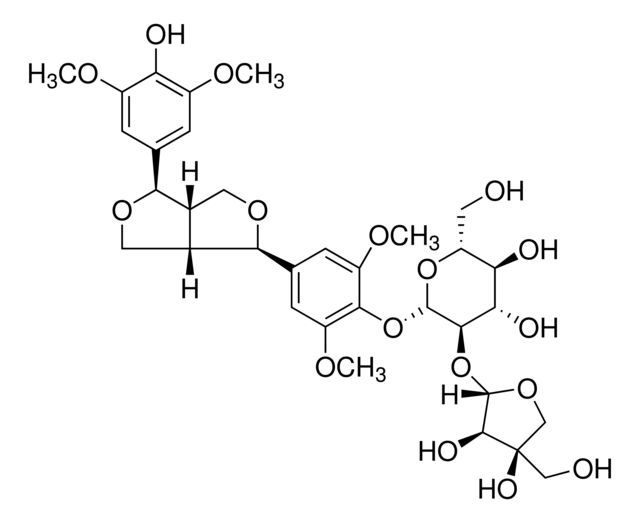 (−)-Syringaresinol 4-(2′′-apiosylglucoside)