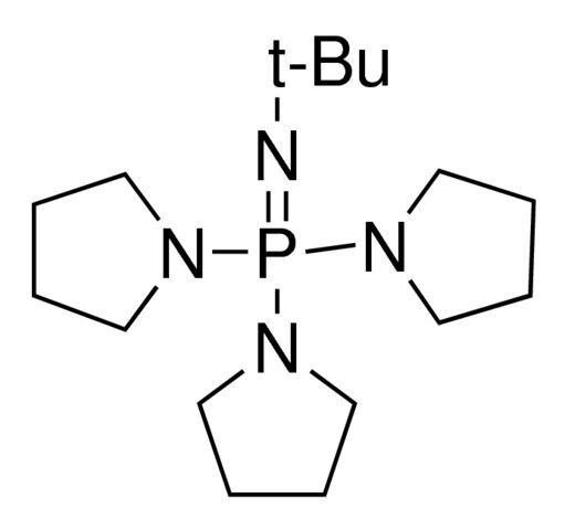 Phosphazene base P1-t-Bu-tris(tetramethylene)