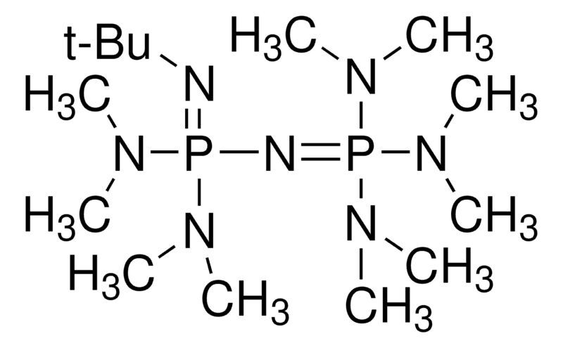 Phosphazene base P2-t-Bu solution