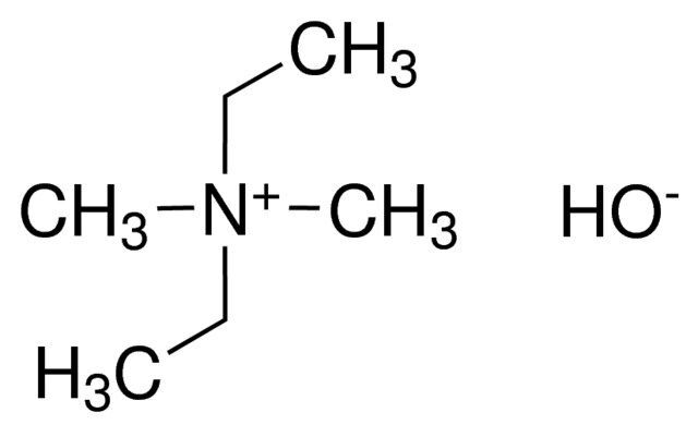 Diethyldimethylammonium hydroxide solution