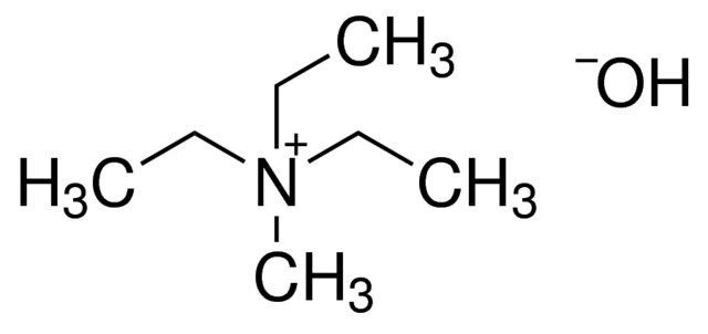 Triethylmethylammonium hydroxide solution