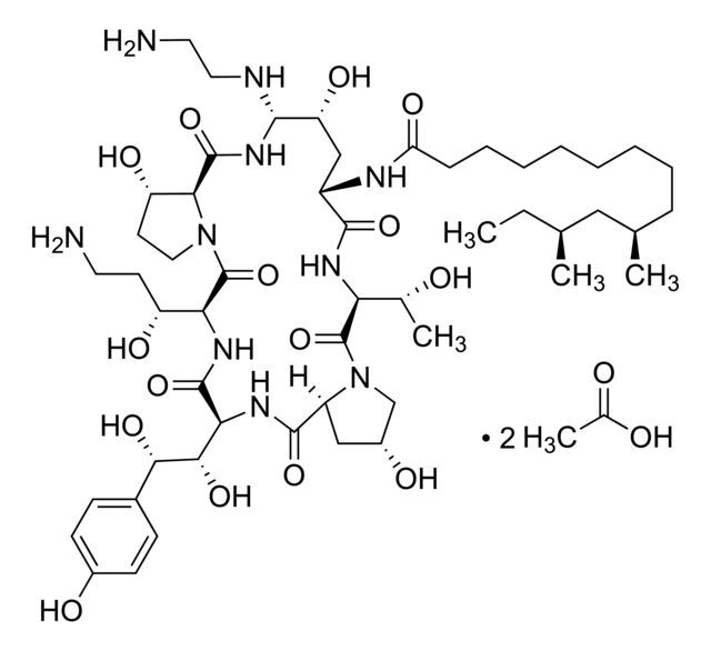 Caspofungin diacetate
