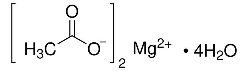 Magnesium acetate tetrahydrate