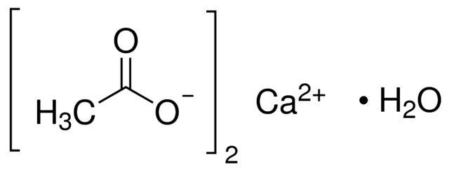 Calcium acetate monohydrate