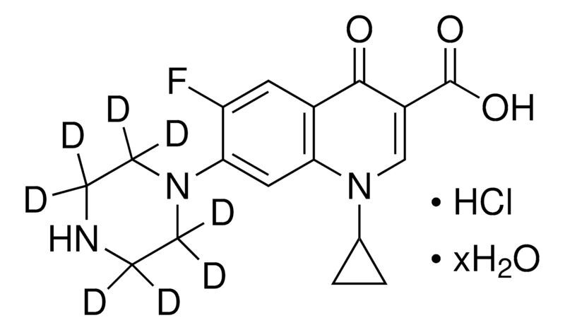 Ciprofloxacin-d8 hydrochloride hydrate