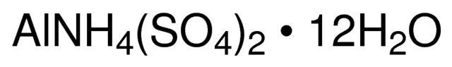 Aluminium ammonium sulfate dodecahydrate