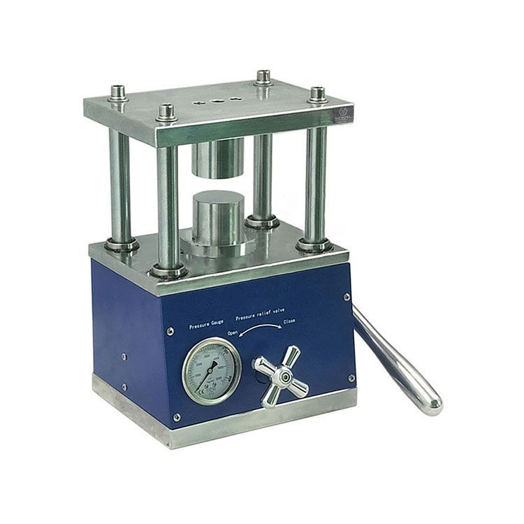 Manual powder hydraulic press