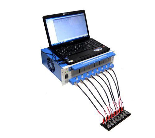 8 Channel Battery Charge Discharge Electric Tester with Software