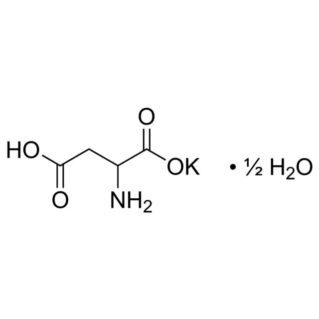 DL-Aspartic acid potassium salt hemihydrate