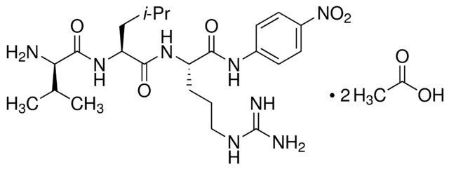 D-Val-Leu-Arg p-nitroanilide diacetate salt