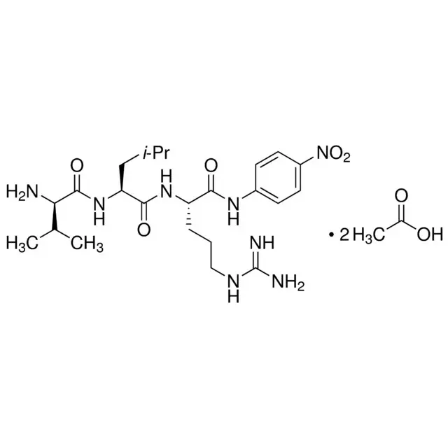 D-Val-Leu-Arg p-nitroanilide diacetate salt