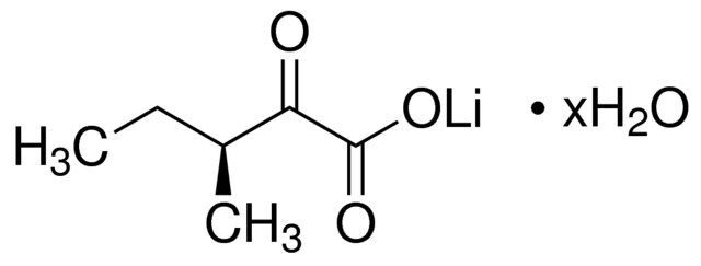 (S)-3-Methyl-2-oxovaleric acid lithium salt hydrate