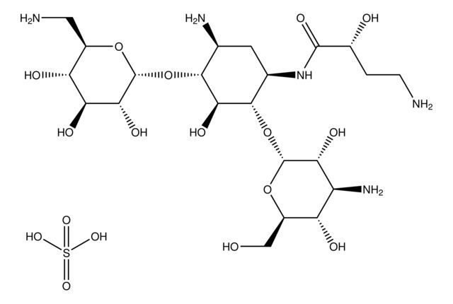 Amikacin sulfate salt