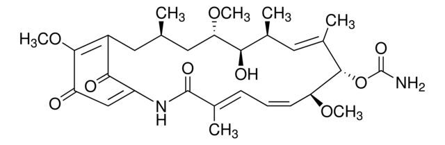 Geldanamycin from Streptomyces hygroscopicus