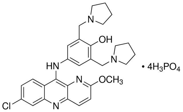 Pyronaridine tetraphosphate