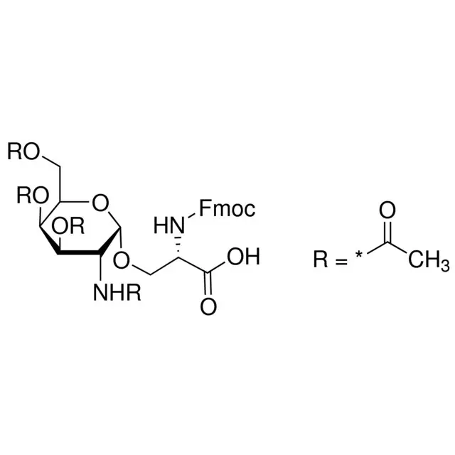 Fmoc-Ser(Ac3AcNH-α-Gal)-OH